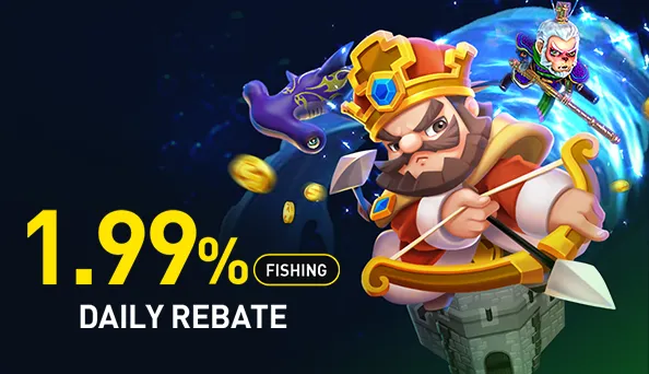 1.99% Daily Rebate on Fishing